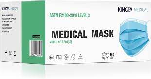 KINGFA MEDICAL MASK 50PCS
