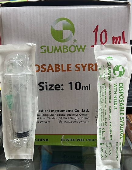 SYRINGE 10CC