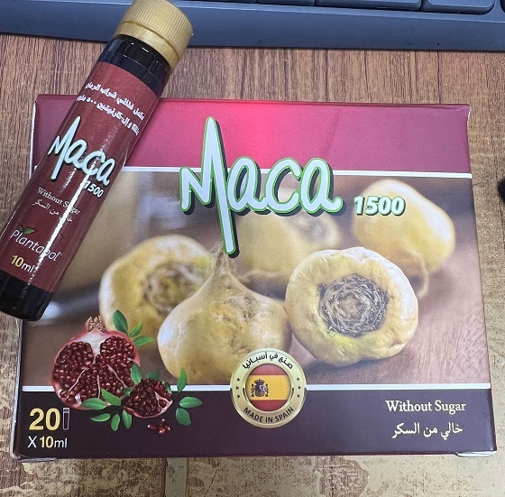 MACA 1500MG SUGER FREE 1VIALS